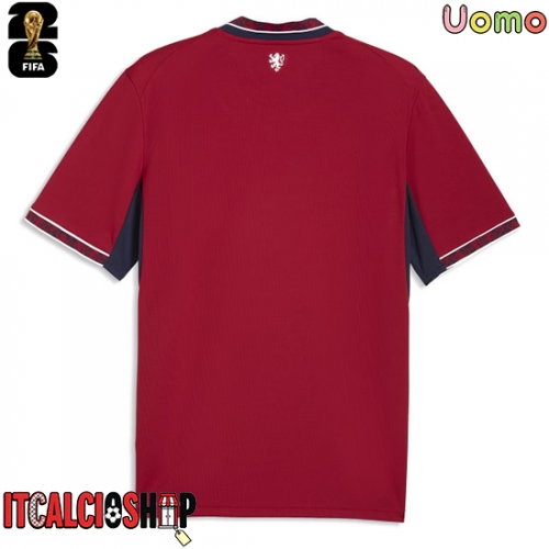 Repubblica Ceca Prima Maglia Mondiali 2026 Manica Corta